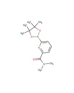 Astatech N,N-DIMETHYL-6-(4,4,5,5-TETRAMETHYL-1,3,2-DIOXABOROLAN-2-YL)PICOLINAMIDE; 1G; Purity 95%; MDL-MFCD13181941